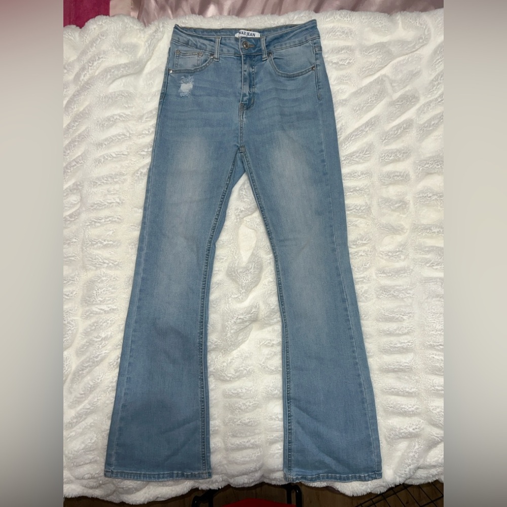 Light Blue Flare Jeans
